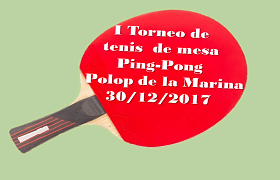 I Torneo de Ping-Pong Polop de la Marina I Torneo de Ping-Pong Polop de la Marina